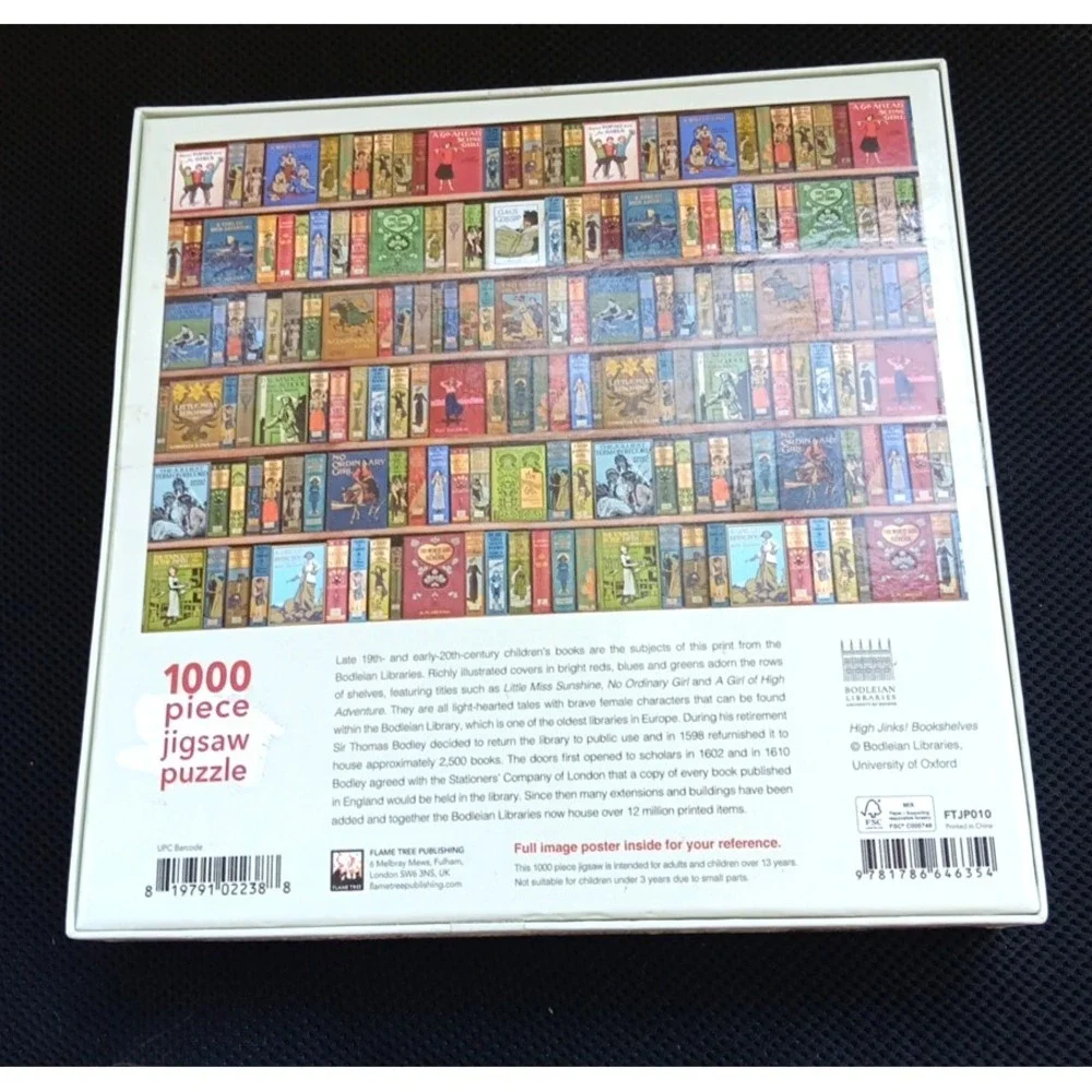 Bodleian Libraries A Readers Delight 1000 Piece Puzzle‎ Old Books